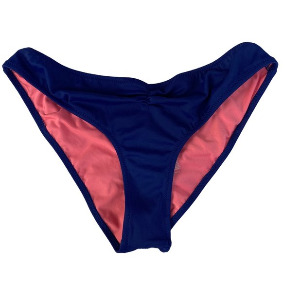PINK Victoria's Secret rouched bikini swimsuit bottoms-size XS - Picture 1 of 8